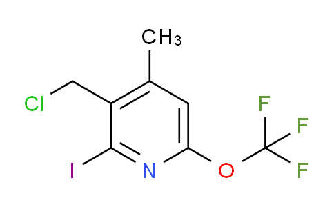 AM157237 | 1804774-28-4 | 3-(Chloromethyl)-2-iodo-4-methyl-6-(trifluoromethoxy)pyridine