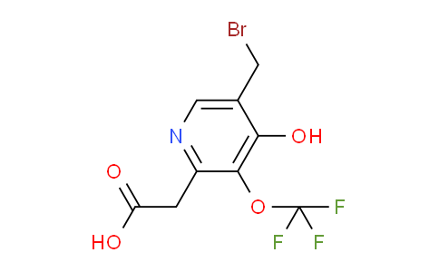 AM157238 | 1806738-71-5 | 5-(Bromomethyl)-4-hydroxy-3-(trifluoromethoxy)pyridine-2-acetic acid