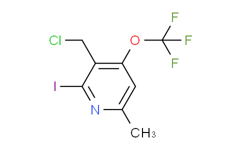 AM157240 | 1805935-16-3 | 3-(Chloromethyl)-2-iodo-6-methyl-4-(trifluoromethoxy)pyridine