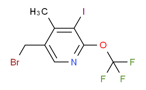 5-(Bromomethyl)-3-iodo-4-methyl-2-(trifluoromethoxy)pyridine
