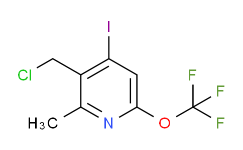 3-(Chloromethyl)-4-iodo-2-methyl-6-(trifluoromethoxy)pyridine