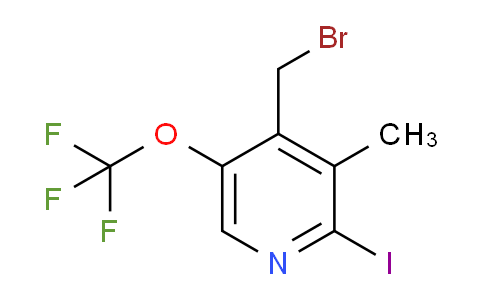 4-(Bromomethyl)-2-iodo-3-methyl-5-(trifluoromethoxy)pyridine