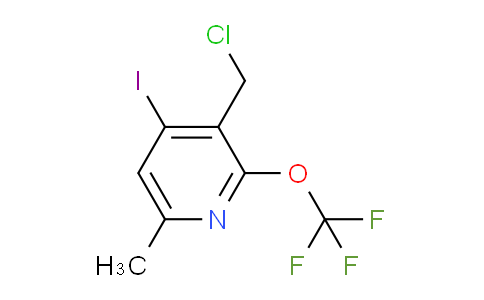 AM157249 | 1806171-15-2 | 3-(Chloromethyl)-4-iodo-6-methyl-2-(trifluoromethoxy)pyridine