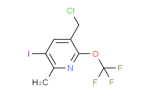 AM157250 | 1804364-18-8 | 3-(Chloromethyl)-5-iodo-6-methyl-2-(trifluoromethoxy)pyridine