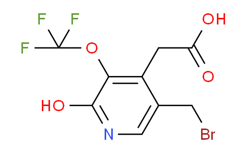 AM157251 | 1806735-84-1 | 5-(Bromomethyl)-2-hydroxy-3-(trifluoromethoxy)pyridine-4-acetic acid