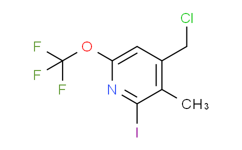 AM157252 | 1804732-47-5 | 4-(Chloromethyl)-2-iodo-3-methyl-6-(trifluoromethoxy)pyridine