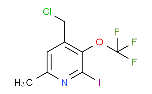 AM157254 | 1804348-29-5 | 4-(Chloromethyl)-2-iodo-6-methyl-3-(trifluoromethoxy)pyridine