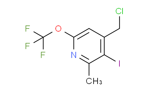 AM157256 | 1805944-29-9 | 4-(Chloromethyl)-3-iodo-2-methyl-6-(trifluoromethoxy)pyridine
