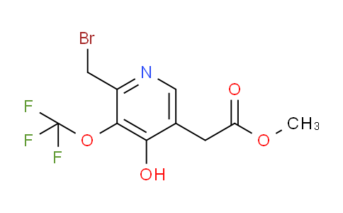 AM157257 | 1804837-43-1 | Methyl 2-(bromomethyl)-4-hydroxy-3-(trifluoromethoxy)pyridine-5-acetate