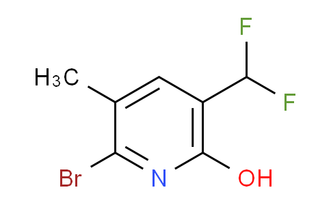 AM15726 | 1804885-69-5 | 2-Bromo-5-(difluoromethyl)-6-hydroxy-3-methylpyridine