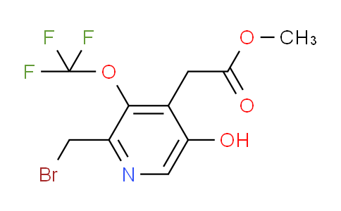 AM157260 | 1804359-45-2 | Methyl 2-(bromomethyl)-5-hydroxy-3-(trifluoromethoxy)pyridine-4-acetate