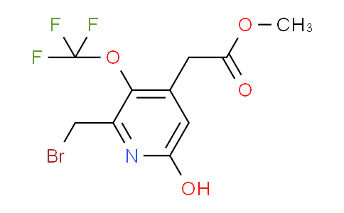 AM157261 | 1804636-05-2 | Methyl 2-(bromomethyl)-6-hydroxy-3-(trifluoromethoxy)pyridine-4-acetate