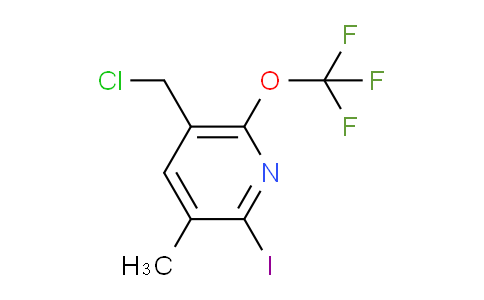 AM157262 | 1804774-37-5 | 5-(Chloromethyl)-2-iodo-3-methyl-6-(trifluoromethoxy)pyridine