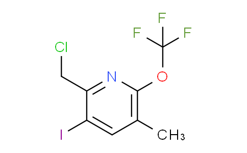 2-(Chloromethyl)-3-iodo-5-methyl-6-(trifluoromethoxy)pyridine