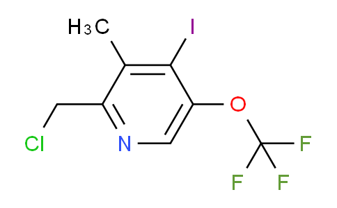 AM157270 | 1804348-00-2 | 2-(Chloromethyl)-4-iodo-3-methyl-5-(trifluoromethoxy)pyridine