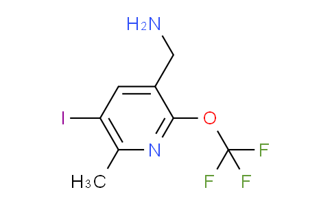 AM157275 | 1805934-24-0 | 3-(Aminomethyl)-5-iodo-6-methyl-2-(trifluoromethoxy)pyridine