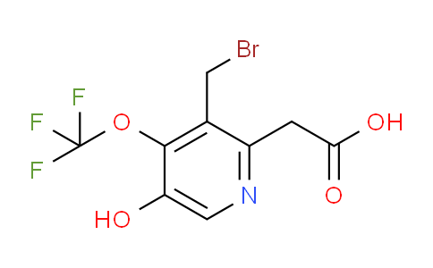 AM157276 | 1804776-73-5 | 3-(Bromomethyl)-5-hydroxy-4-(trifluoromethoxy)pyridine-2-acetic acid