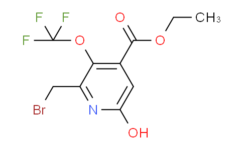 AM157284 | 1806137-86-9 | Ethyl 2-(bromomethyl)-6-hydroxy-3-(trifluoromethoxy)pyridine-4-carboxylate