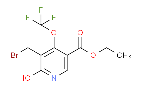 AM157287 | 1804823-97-9 | Ethyl 3-(bromomethyl)-2-hydroxy-4-(trifluoromethoxy)pyridine-5-carboxylate