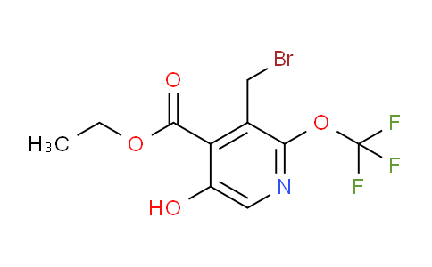 AM157299 | 1804721-03-6 | Ethyl 3-(bromomethyl)-5-hydroxy-2-(trifluoromethoxy)pyridine-4-carboxylate