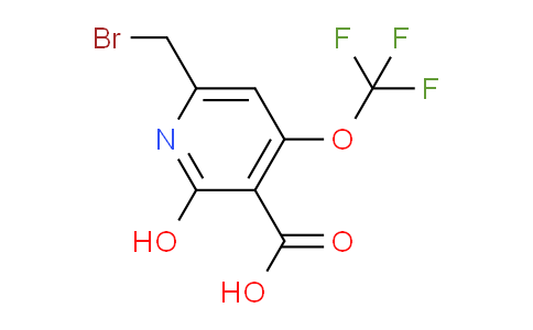 6-(Bromomethyl)-2-hydroxy-4-(trifluoromethoxy)pyridine-3-carboxylic acid