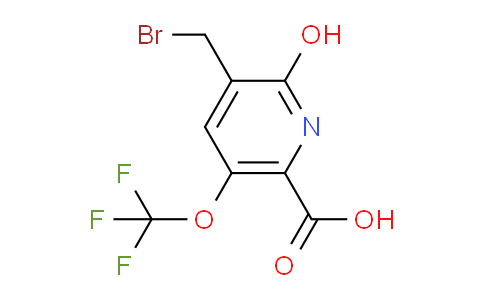 AM157318 | 1804359-08-7 | 3-(Bromomethyl)-2-hydroxy-5-(trifluoromethoxy)pyridine-6-carboxylic acid