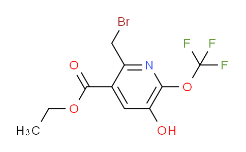 AM157320 | 1806266-04-5 | Ethyl 2-(bromomethyl)-5-hydroxy-6-(trifluoromethoxy)pyridine-3-carboxylate