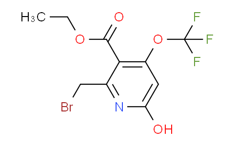 AM157323 | 1804776-56-4 | Ethyl 2-(bromomethyl)-6-hydroxy-4-(trifluoromethoxy)pyridine-3-carboxylate