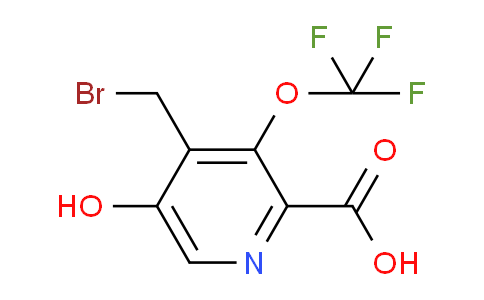 AM157328 | 1804478-00-9 | 4-(Bromomethyl)-5-hydroxy-3-(trifluoromethoxy)pyridine-2-carboxylic acid