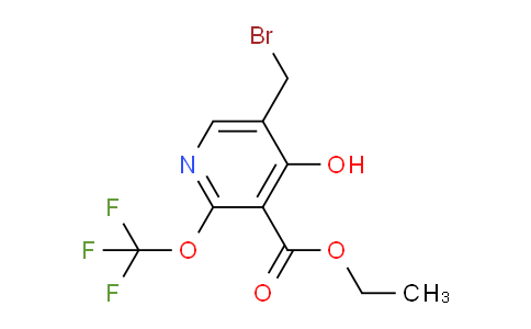 AM157330 | 1804797-99-6 | Ethyl 5-(bromomethyl)-4-hydroxy-2-(trifluoromethoxy)pyridine-3-carboxylate