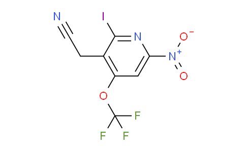 AM157333 | 1804477-32-4 | 2-Iodo-6-nitro-4-(trifluoromethoxy)pyridine-3-acetonitrile