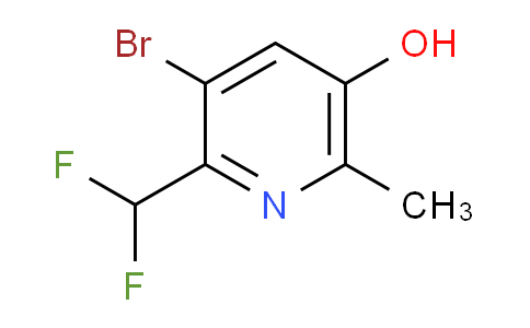 AM15735 | 1805405-40-6 | 3-Bromo-2-(difluoromethyl)-5-hydroxy-6-methylpyridine