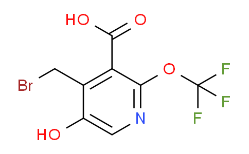 AM157354 | 1803963-59-8 | 4-(Bromomethyl)-5-hydroxy-2-(trifluoromethoxy)pyridine-3-carboxylic acid