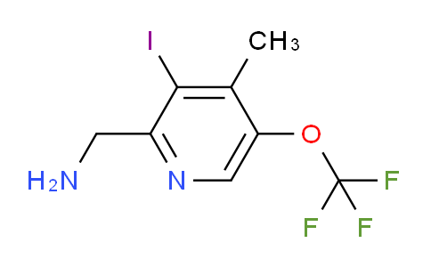 AM157366 | 1806723-90-9 | 2-(Aminomethyl)-3-iodo-4-methyl-5-(trifluoromethoxy)pyridine