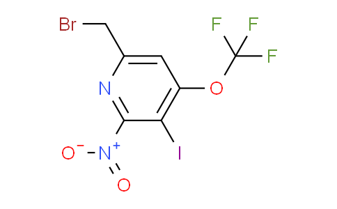 6-(Bromomethyl)-3-iodo-2-nitro-4-(trifluoromethoxy)pyridine