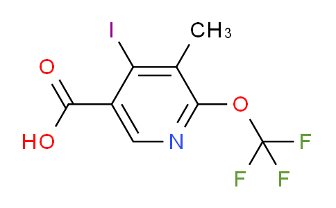 AM157378 | 1806164-18-0 | 4-Iodo-3-methyl-2-(trifluoromethoxy)pyridine-5-carboxylic acid