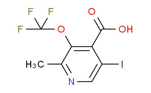 AM157381 | 1804836-41-6 | 5-Iodo-2-methyl-3-(trifluoromethoxy)pyridine-4-carboxylic acid