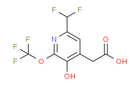 AM157382 | 1804726-10-0 | 6-(Difluoromethyl)-3-hydroxy-2-(trifluoromethoxy)pyridine-4-acetic acid