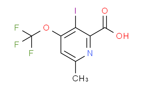 AM157384 | 1806743-13-4 | 3-Iodo-6-methyl-4-(trifluoromethoxy)pyridine-2-carboxylic acid