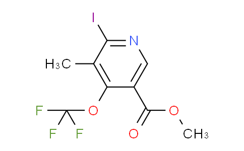 AM157386 | 1806743-20-3 | Methyl 2-iodo-3-methyl-4-(trifluoromethoxy)pyridine-5-carboxylate