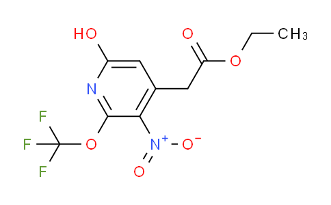 AM157387 | 1804837-45-3 | Ethyl 6-hydroxy-3-nitro-2-(trifluoromethoxy)pyridine-4-acetate