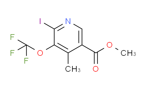 Methyl 2-iodo-4-methyl-3-(trifluoromethoxy)pyridine-5-carboxylate