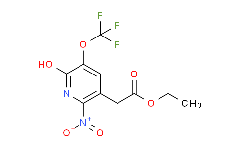 Ethyl 2-hydroxy-6-nitro-3-(trifluoromethoxy)pyridine-5-acetate