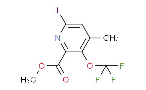 AM157391 | 1804734-88-0 | Methyl 6-iodo-4-methyl-3-(trifluoromethoxy)pyridine-2-carboxylate