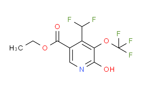 AM157395 | 1804725-93-6 | Ethyl 4-(difluoromethyl)-2-hydroxy-3-(trifluoromethoxy)pyridine-5-carboxylate