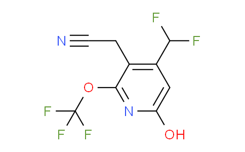 AM157399 | 1804839-48-2 | 4-(Difluoromethyl)-6-hydroxy-2-(trifluoromethoxy)pyridine-3-acetonitrile