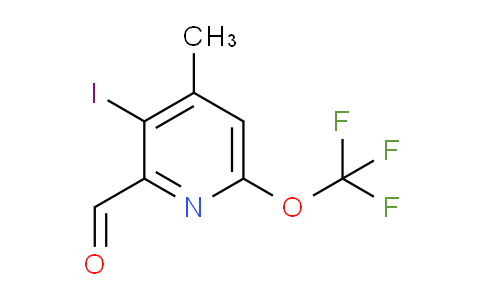 AM157401 | 1804835-62-8 | 3-Iodo-4-methyl-6-(trifluoromethoxy)pyridine-2-carboxaldehyde