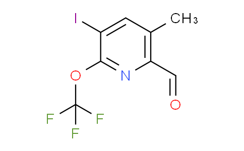 AM157404 | 1806742-77-7 | 3-Iodo-5-methyl-2-(trifluoromethoxy)pyridine-6-carboxaldehyde