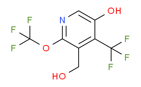 5-Hydroxy-2-(trifluoromethoxy)-4-(trifluoromethyl)pyridine-3-methanol