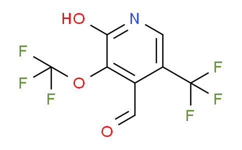 2-Hydroxy-3-(trifluoromethoxy)-5-(trifluoromethyl)pyridine-4-carboxaldehyde